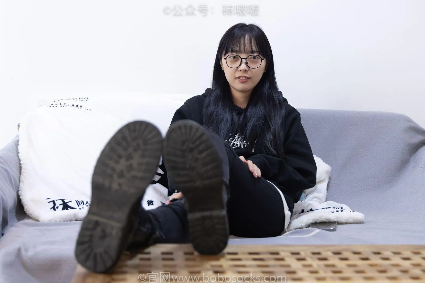 [BoBoSocks袜啵啵]NO.061 稚予-短靴、白棉袜、裸足 [145P]插图4